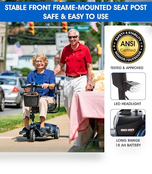 3 Wheel Power Mobility Scooter — Mobility Scooters, Pride Mobility
