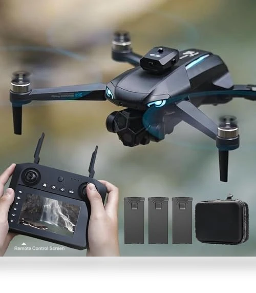 Brushless RC Drone with 4K Dual Camera — Drones, toylefun