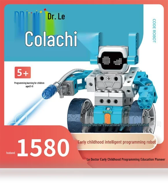 Early Childhood Coding Robot with Building Blocks — Construction Kits, Super Go