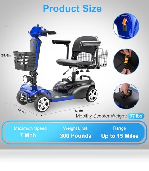 Electric Mobility Scooter — Push Scooters, Eldryvon