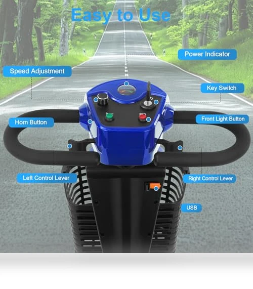 Electric Mobility Scooter — Push Scooters, Eldryvon