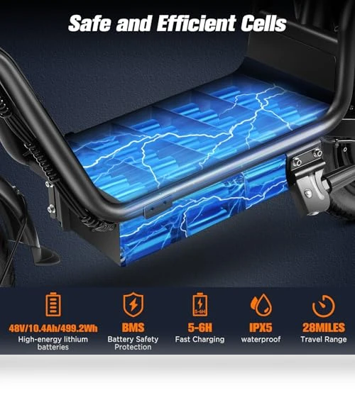 Electric Scooter with Seat — Electric Self-Balancing Scooters, INSDRGN
