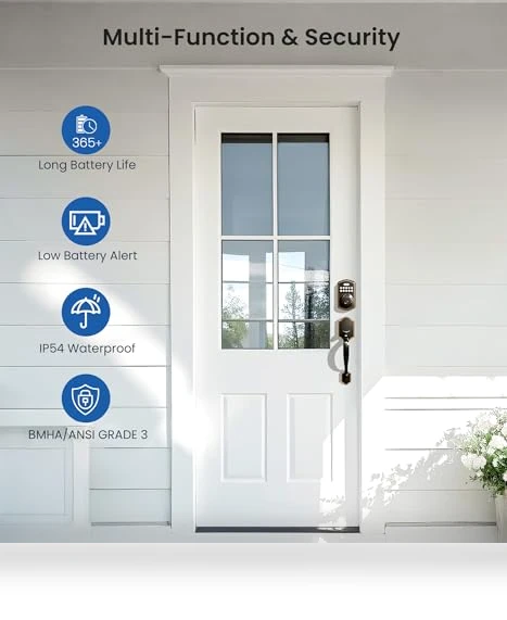 Fingerprint Door Lock — Biometric Security, Veise