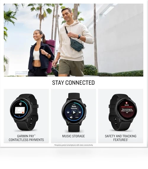 Fitness GPS Smartwatch — Smartwatches, Garmin