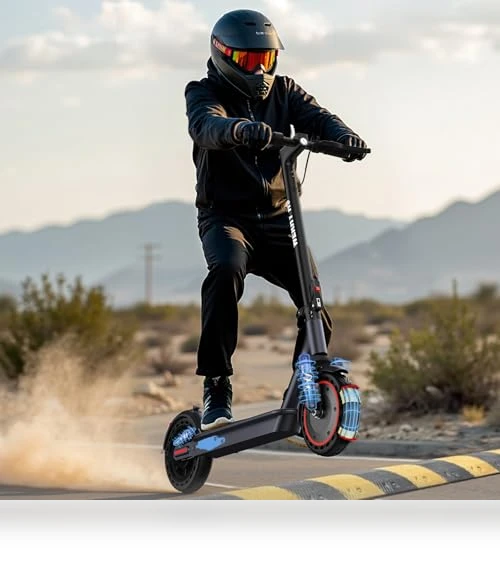 Foldable Electric Scooter — Electric Self-Balancing Scooters, WERHY
