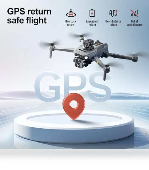 GPS Drone with Screen Controller — Drones & UAV Technology, QAONIE