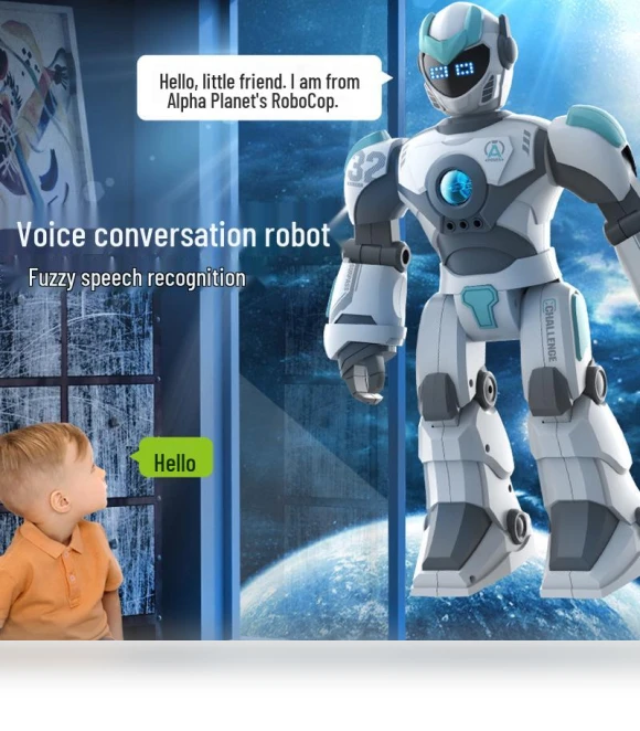 Interactive Smart Remote Control Robot Toy — Interactive Figures & Robots, Super Go
