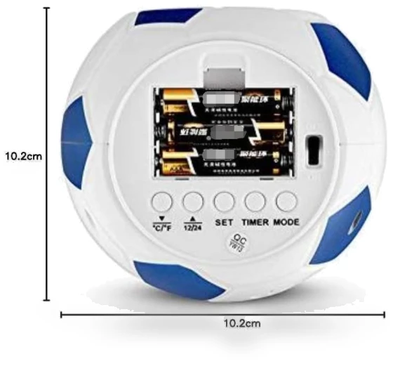 Multifunctional Football Alarm Clock — Clocks, Elenxs Kitchen