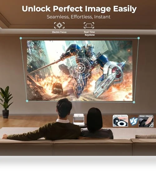 Outdoor Projector 4K — Home Theater Projectors, Sovboi