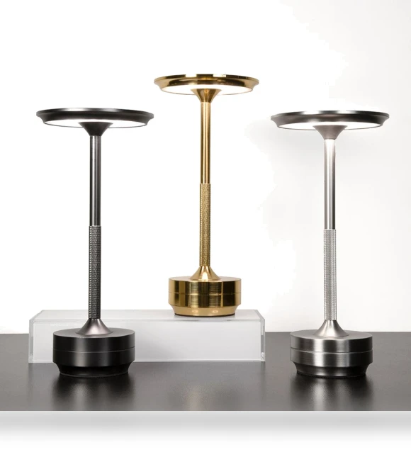 Rechargeable Alloy Table Lamp — Lighting, JOHO