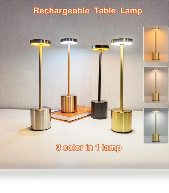 Rechargeable Wireless LED Desk Lamp — Study & Desk Lighting, JOHO - CarGear