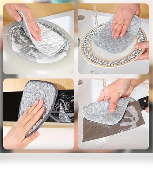 Reusable Wire Miracle Cleaning Cloths — Cloths, Fuiyuqa