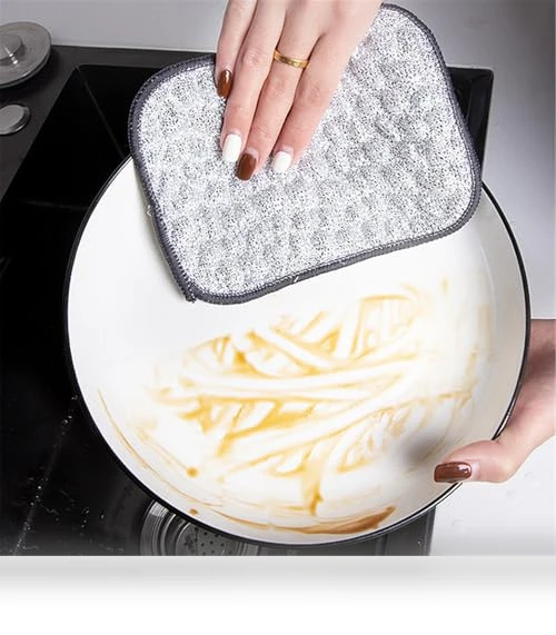 Reusable Wire Miracle Cleaning Cloths — Cloths, Fuiyuqa