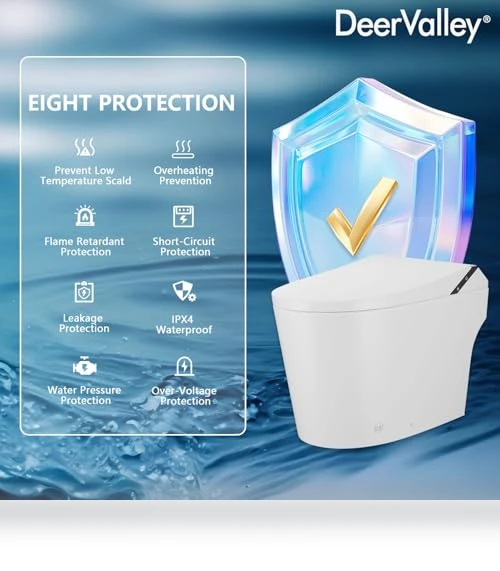 Smart Bidet Toilet — Bathroom Essentials, Deer Valley