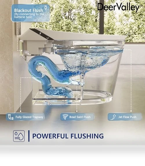 Smart Bidet Toilet — Bathroom Essentials, Deer Valley