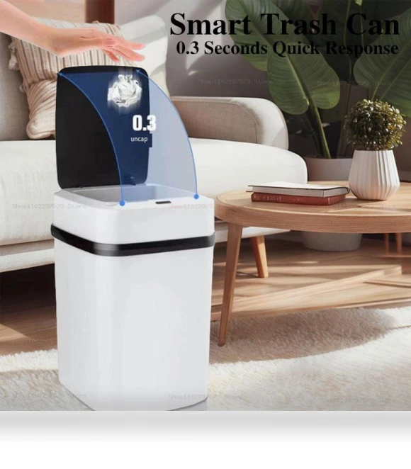 Smart Sensor Trash Can — Kitchen Cans, Darling Women Boutique C