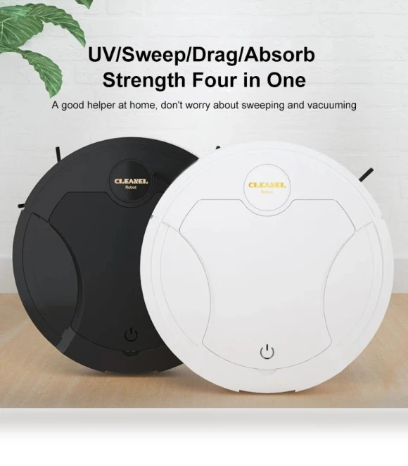 Smart Sweeping Robot 3-in-1 — Smart Cleaning Robots, Darling Women Boutique C