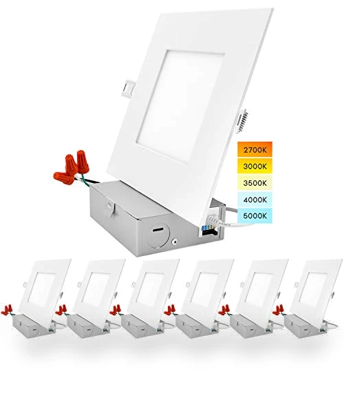 Ultra Thin Square LED Recessed Lighting — Recessed Lighting, LUXRITE
