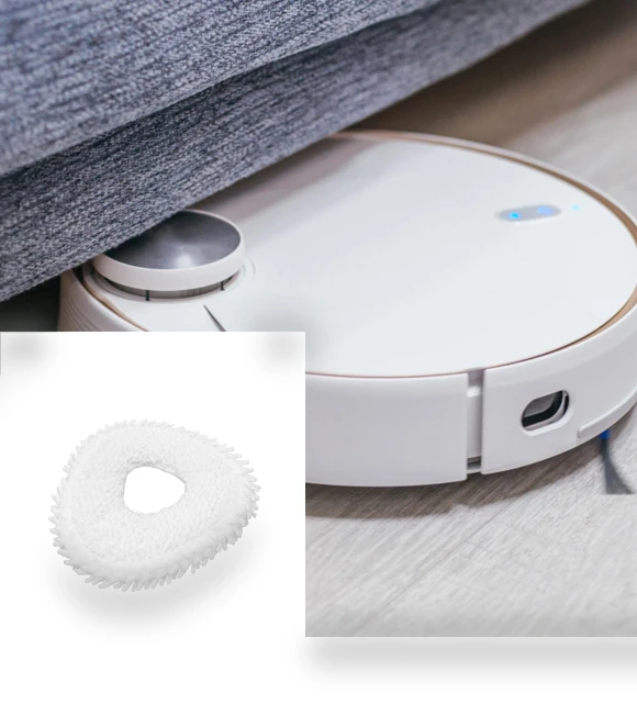 Washable Robot Vacuum Mop Pads Set — Smart Cleaning Robots, Scented