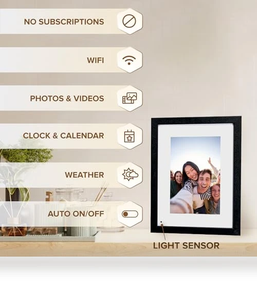 WiFi Digital Photo Frame — Digital Frames, Simply Smart Home