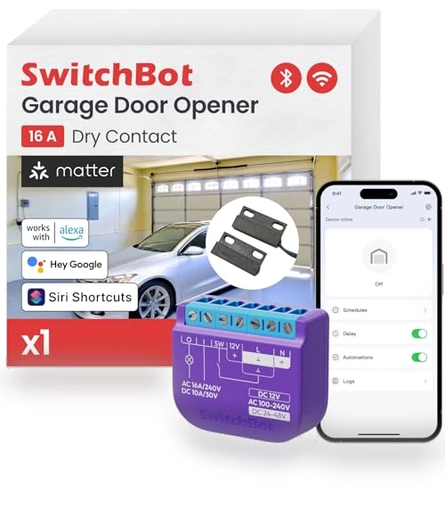 WiFi Smart Garage Door Opener — Keypads & Remotes, Wonderlab