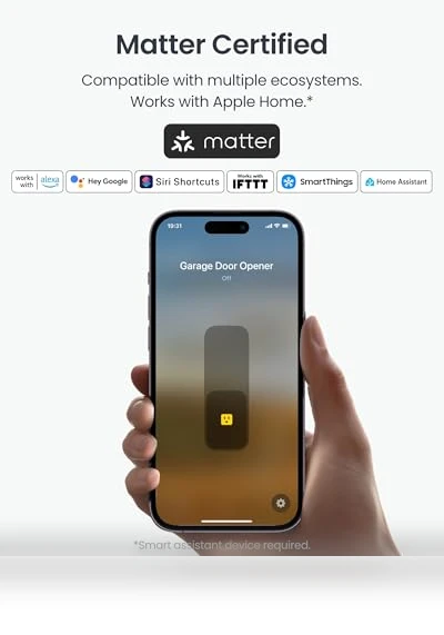 WiFi Smart Garage Door Opener — Keypads & Remotes, Wonderlab