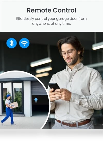 WiFi Smart Garage Door Opener — Keypads & Remotes, Wonderlab