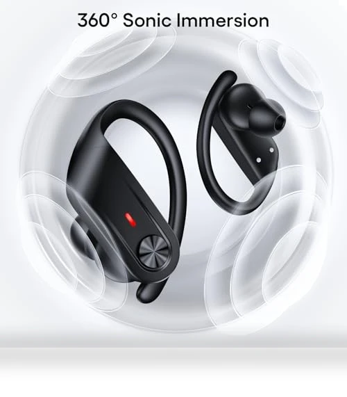 Wireless Earbuds with Deep Bass — In-Ear Headphones, TAGRY