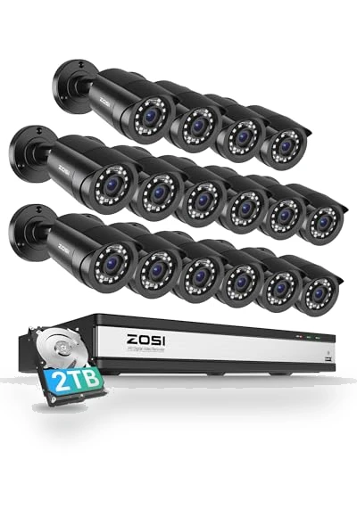 16Channel Security Camera System — Security Cameras, ZOSI