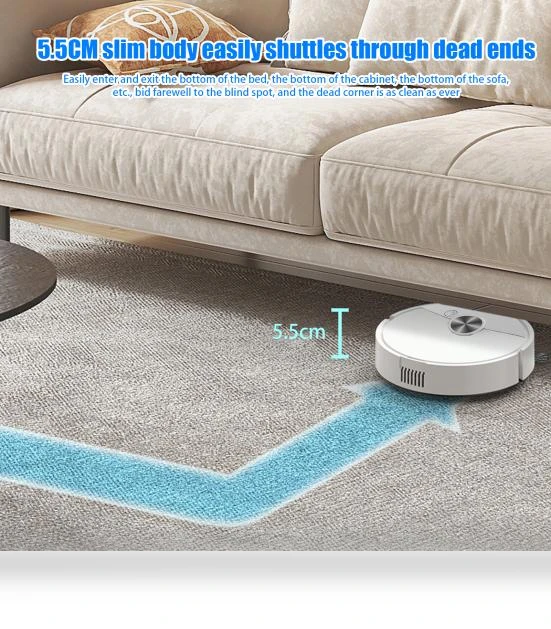 3-in-1 Sweeping Robot Vacuum — Smart Cleaning Robots, Magic Cart