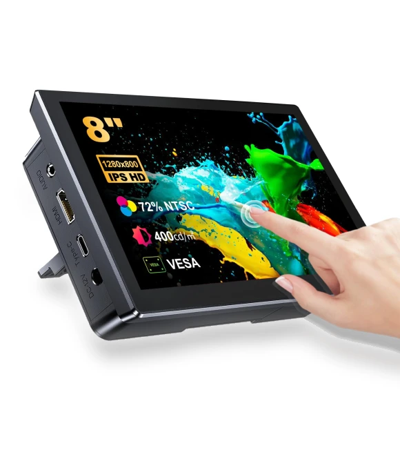 8-inch HD Touchscreen Display — Display Solutions, Zen-Japan Electronics