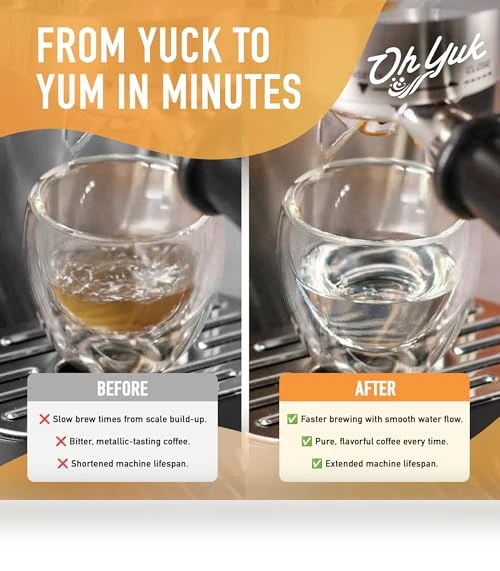 Coffee Machine Descaler — Cleaning Products, Oh Yuk