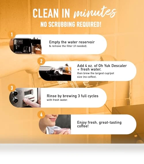 Coffee Machine Descaler — Cleaning Products, Oh Yuk