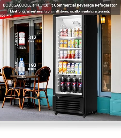 Commercial Beverage Refrigerator and Cooler — Mini Fridges, BODEGA