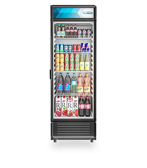 Commercial One Glass Door Display Upright Beverage Refrigerator Cooler Merchandiser — Drink Coolers, KoolMore