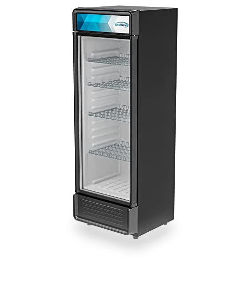 Commercial One Glass Door Display Upright Beverage Refrigerator Cooler Merchandiser — Drink Coolers, KoolMore