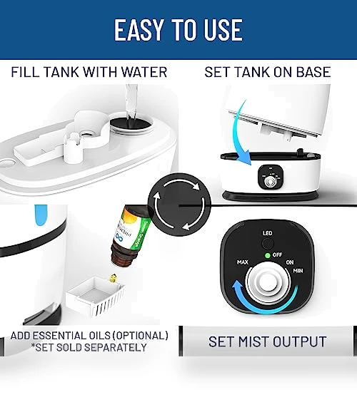 Cool Mist Humidifier — Air Moisturizers, Everlasting Comfort