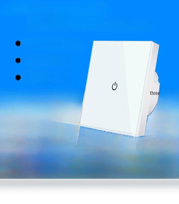 European Standard Tempered Glass Touch Panel Wall Switch — Switch Plates, TrendVibeCN