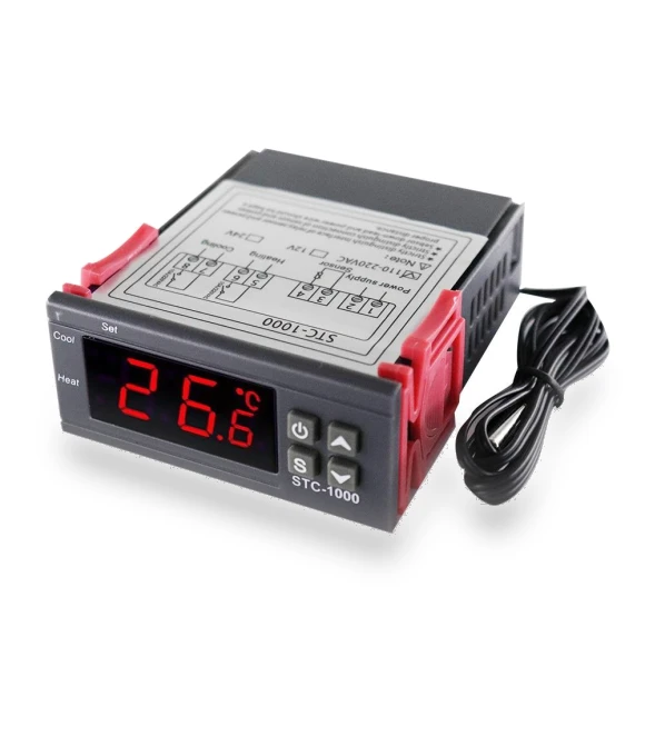 Humidity Controller Incubator Temperature Sensor Thermoregulator Thermostat — Climate Control Devices, Qinyuan