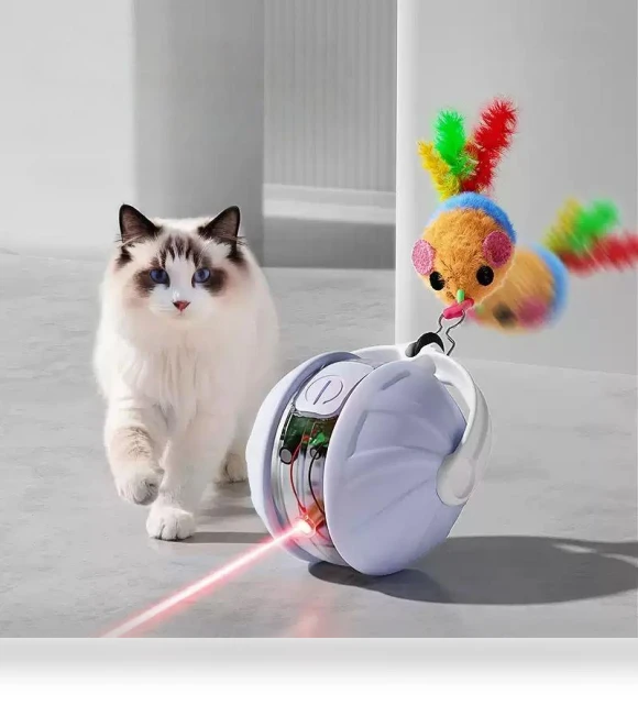 Interactive Smart Ball for Cats — Cat Playthings, Cozy Cottage-Relax