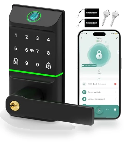 Keyless Entry Smart Door Lock with Doorbell — Smart Home Security, Mutak