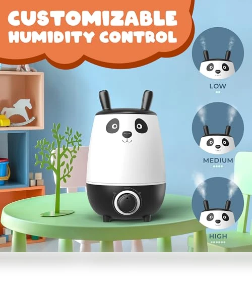 Panda Humidifier — Air Moisturizers, Everlasting Comfort