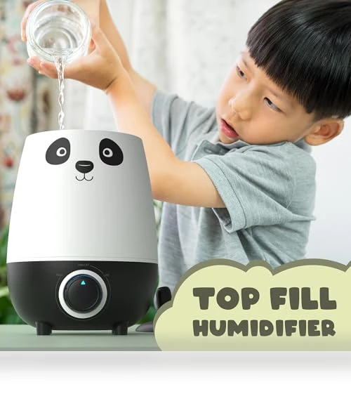 Panda Humidifier — Air Moisturizers, Everlasting Comfort