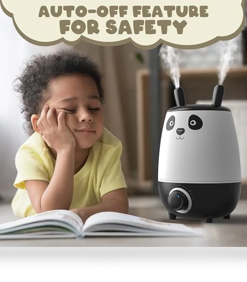 Panda Humidifier — Air Moisturizers, Everlasting Comfort