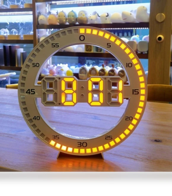 Portable LED Digital Wall Clock — Clocks, helloword