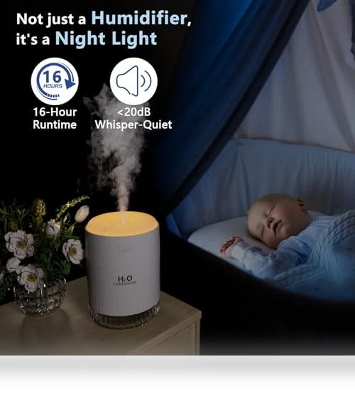 Portable Small Humidifier — Air Moisturizers, SZO