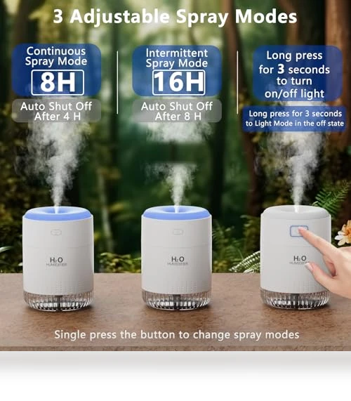 Portable Small Humidifier — Air Moisturizers, SZO