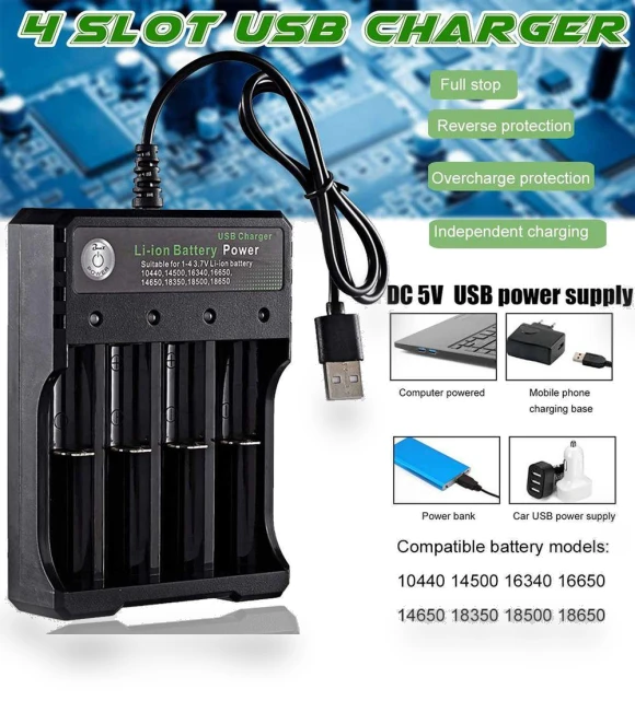 Smart Li-ion Battery Charger — Chargers, Houmeiwoo