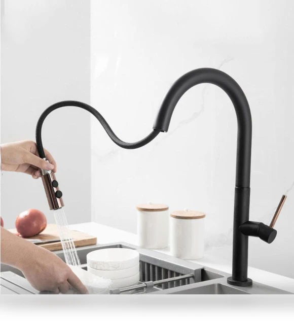 Smart Touch Retractable Kitchen Faucet — Smart-Touch Kitchen Faucets, Darling Child Boutique