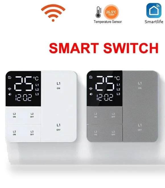 Smart WiFi Light Switch — Dimmer Switches, MYWAYLIFE SECURITY TECHNOLOGY